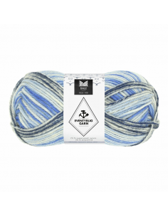 Dale Garn Eventyrlig Jeansblå Stripes