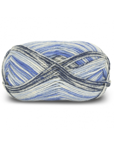 Dale Garn Eventyrlig Jeansblå Stripes