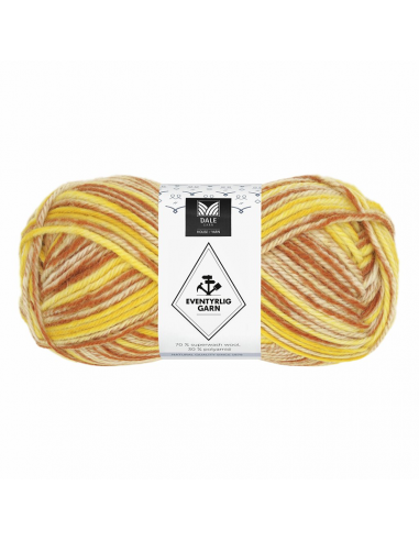 Dale Garn Eventyrlig Citron Stripes
