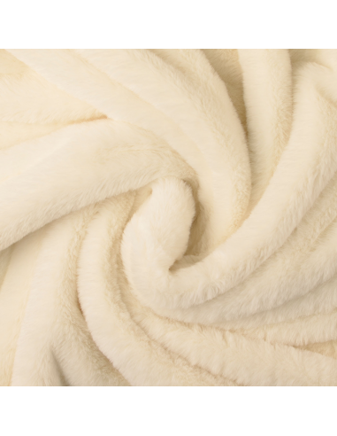 Fake Fur Dubbelsidig Offwhite