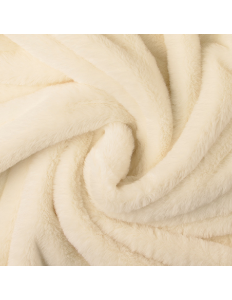 Fake Fur Dubbelsidig Offwhite