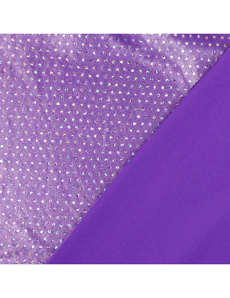 Lamé Foil Paljett Lila