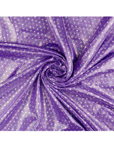 Lamé Foil Paljett Lila