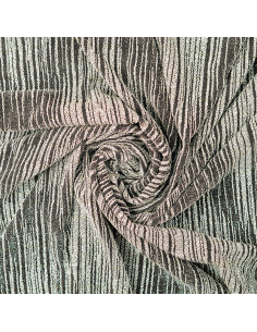 Knitted Lurex Silver 2