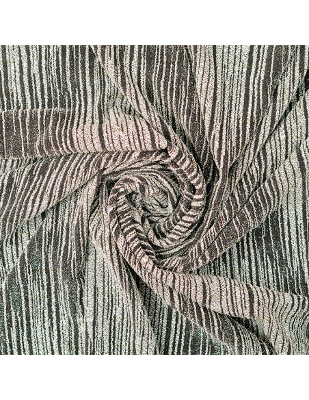 Knitted Lurex Silver