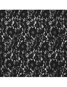 Knitted Lace Svart