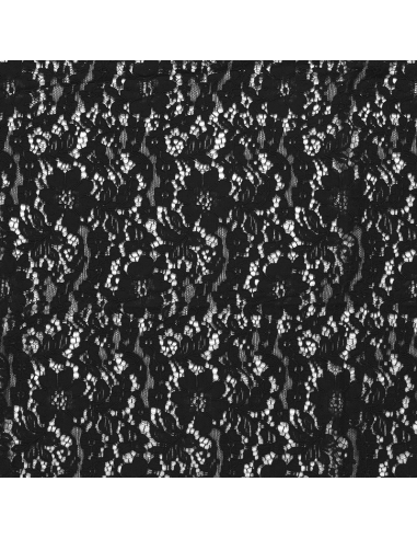 Knitted Lace Svart