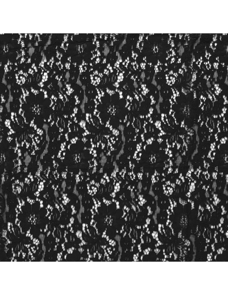 Knitted Lace Svart