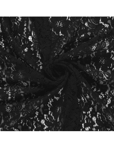 Knitted Lace Svart