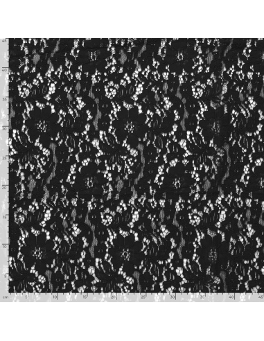 Knitted Lace Svart