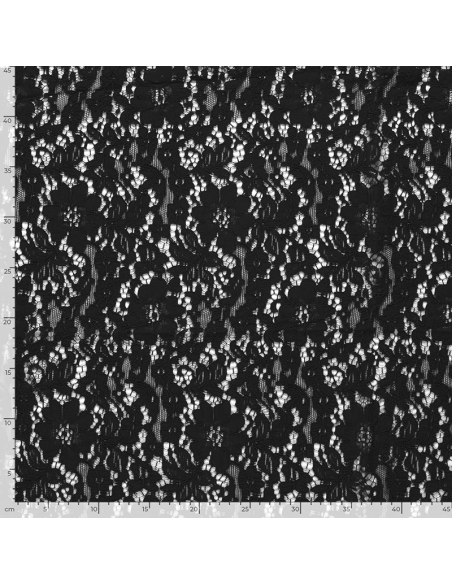 Knitted Lace Svart