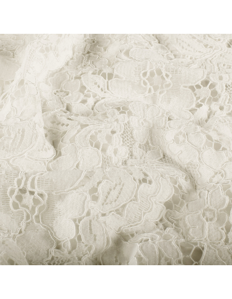 Knitted Lace Offwhite