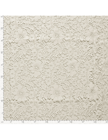 Knitted Lace Offwhite