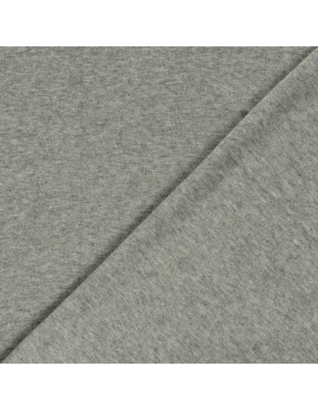 Heavy Knit Melange Olivgrön