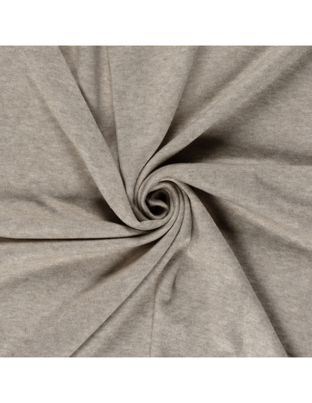 Heavy Knit Melange Camel