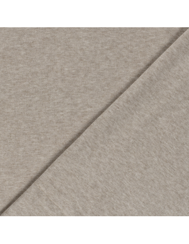 Heavy Knit Melange Camel