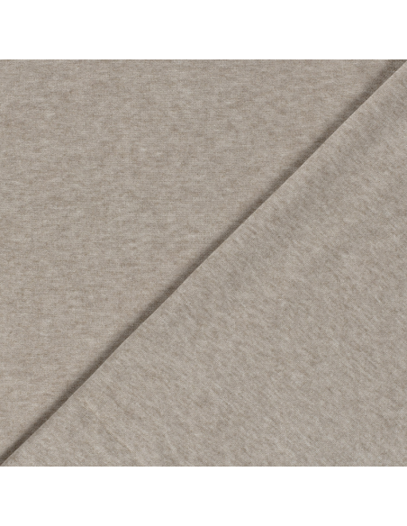 Heavy Knit Melange Camel