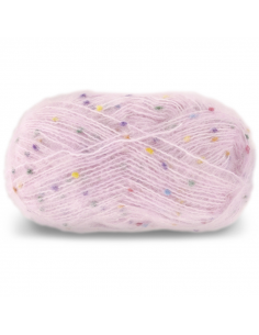 Gjestal Garn Multi Popkorn Rosa 2