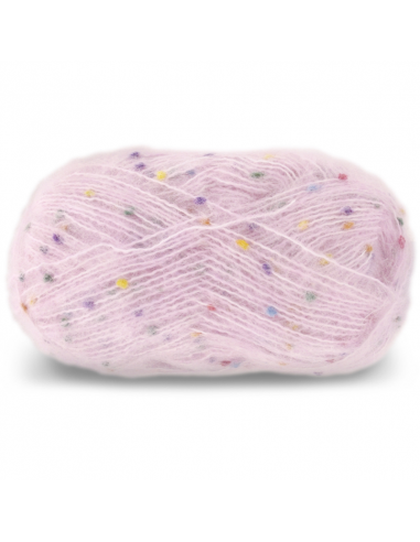 Gjestal Garn Multi Popkorn Rosa