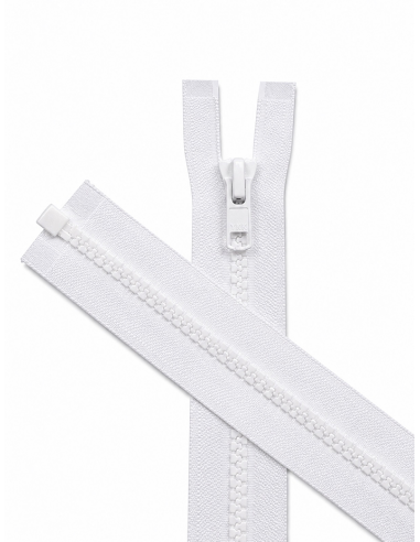 YKK Blixtlås Delbart 6mm 20-90cm Vit 501