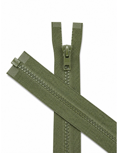 YKK Blixtlås Delbart 6mm 20-90cm Mossgrön 566