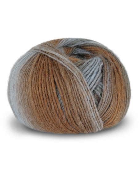 Gjestal Garn Pretty Print Rost