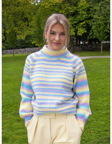 Gjestal Garn Pretty Print Pastell
