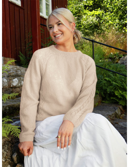 Dale Garn Tunn Kidsilk Erle Latte