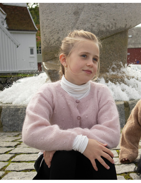 Dale Garn Tunn Kidsilk Erle Svart