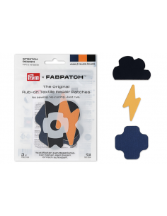 Prym FabPatch Stretch Jeans/Gul/Svart