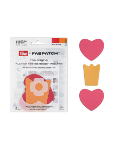 Prym FabPatch Stretch Röd/Gul