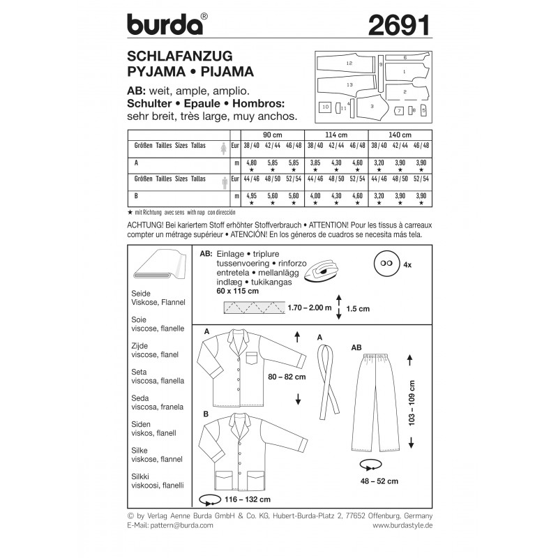 Symönster Burda 2691