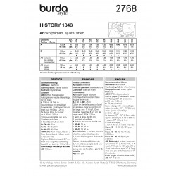 Symönster Burda 2768 2