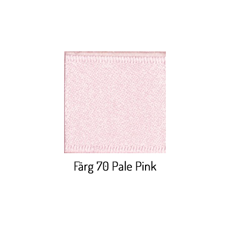 Satinband Pale Pink 70