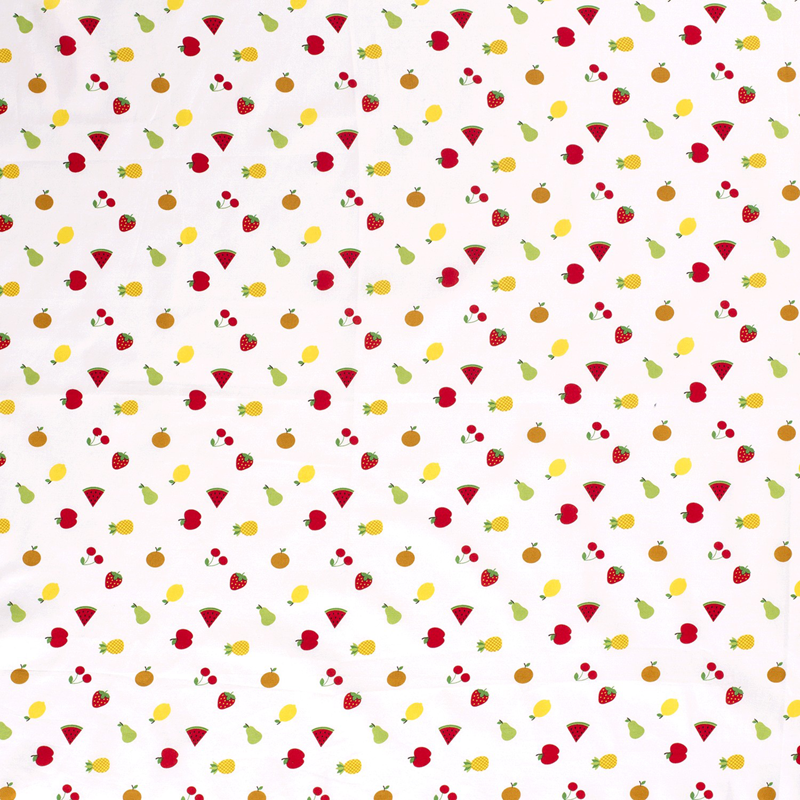 Bomullstyg Fruktmix
