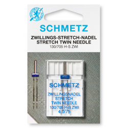 Schmetz Tvillingnål Stretch...