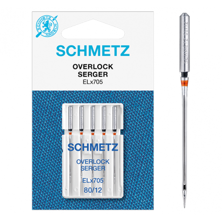 Schmetz Overlock ELx705 (Vävda Tyger)