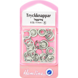 Hemline Nittryckknappar...