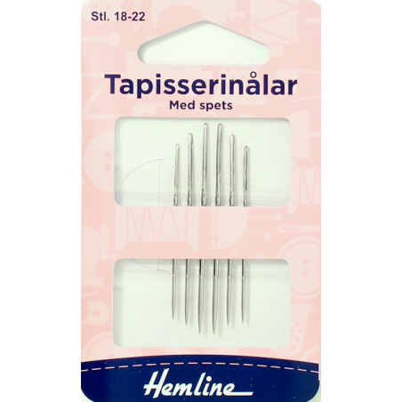 Hemline Tapisserinålar Med Spets