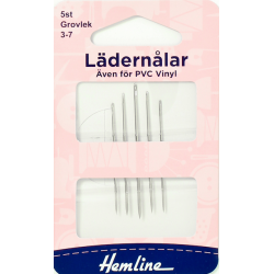 Hemline Lädernålar