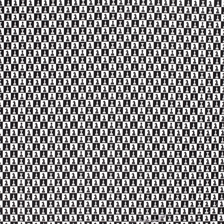 Bomullspoplin Chessboard