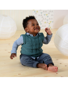 Slipover i Extrafine 18-36mån 2