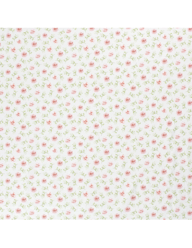 GOTS Bomullsjersey Printed Roses