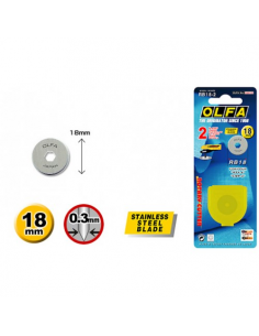 OLFA Knivblad 18mm 2-pack