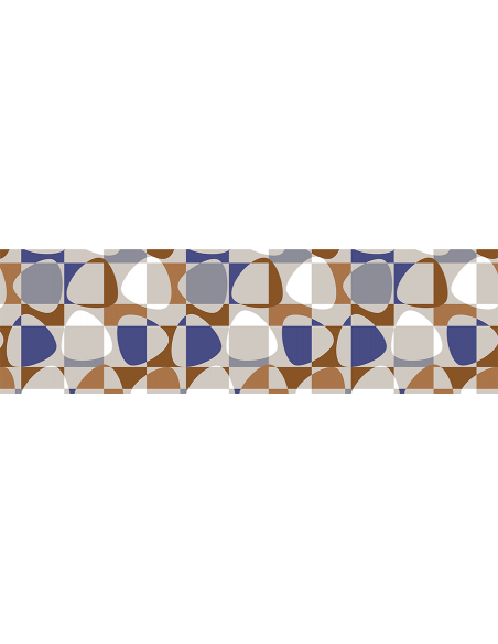 Gardinkappa Metervara Mosaik 2