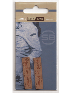 Tygmärke "Gjord av farmor"