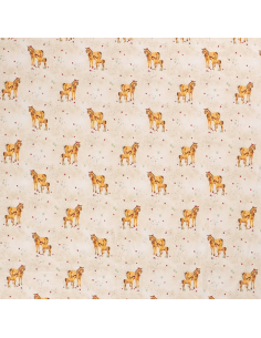 Bomullsjersey Horses 2