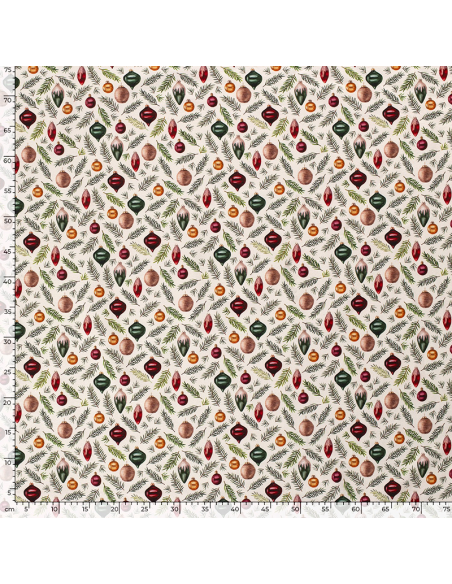 French Terry Christmas Tree Offwhite