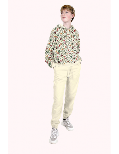 French Terry Christmas Tree Offwhite