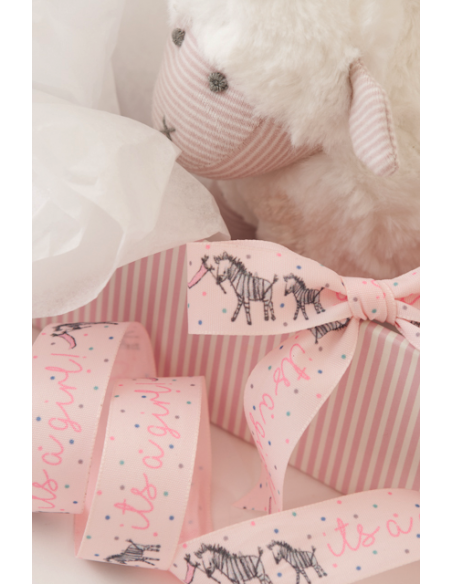 Dekorband "Its a Girl"